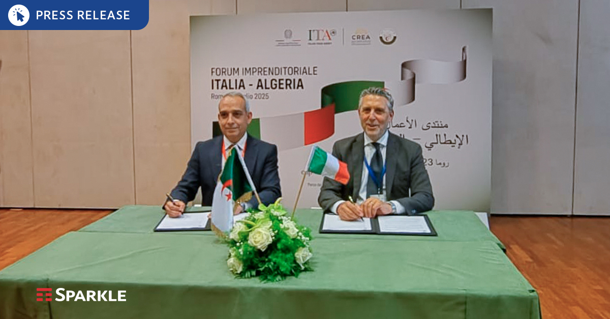 Sparkle and Algérie Télécom Sign a Memorandum of Understanding for New Subsea Cable Linking Italy and Algeria