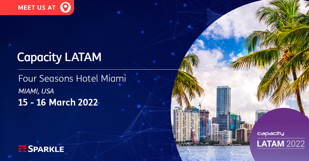 sparkle capacity latam miami